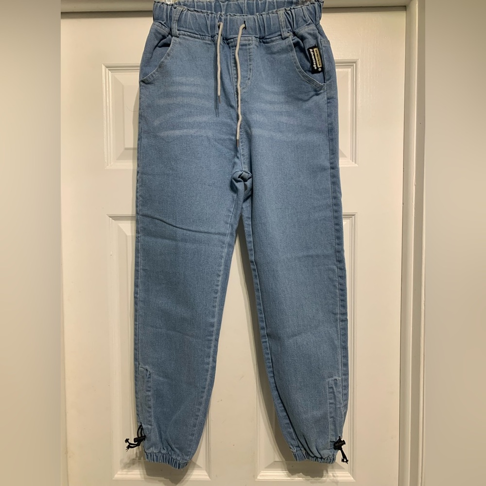 Jean Stretch Joggers  Sz M